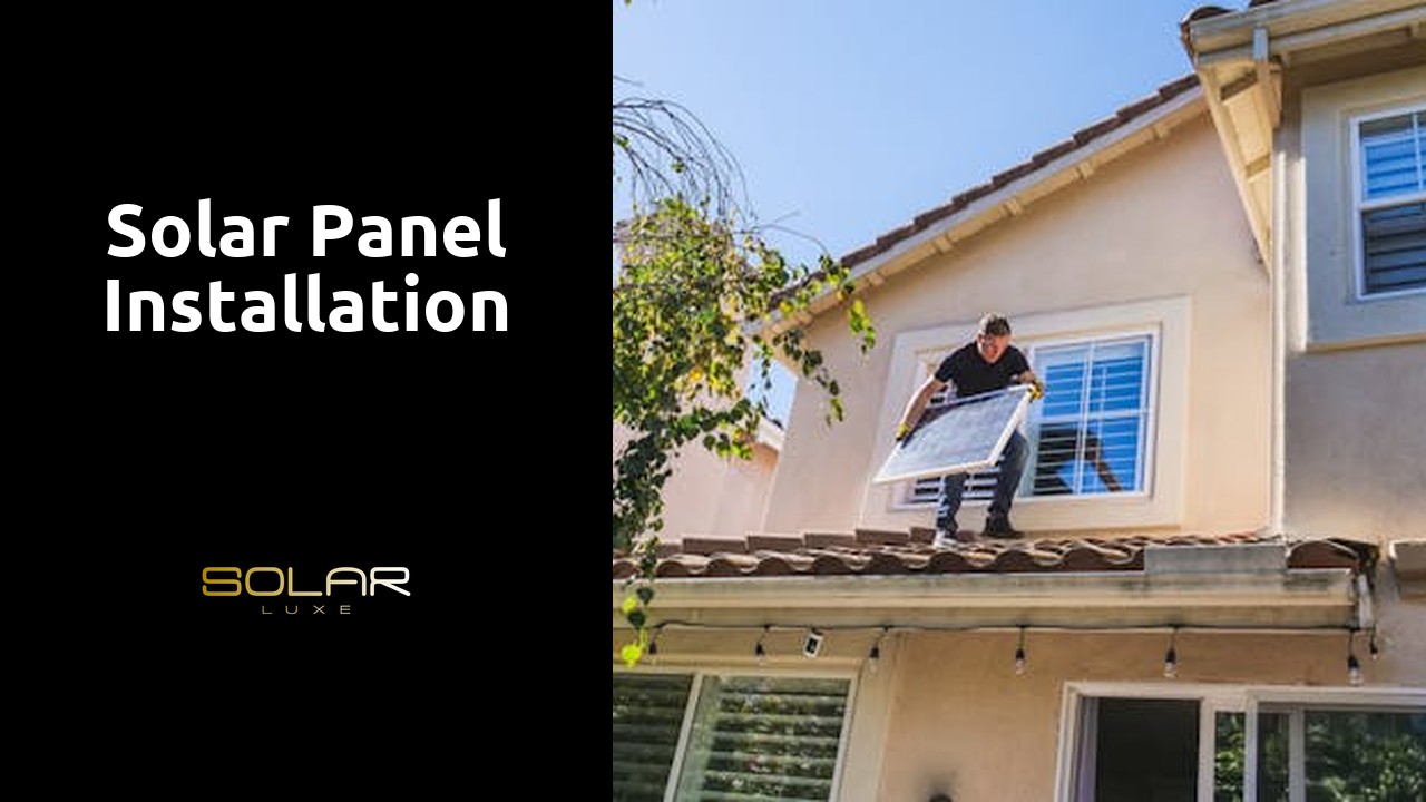 Solar Panel Installation